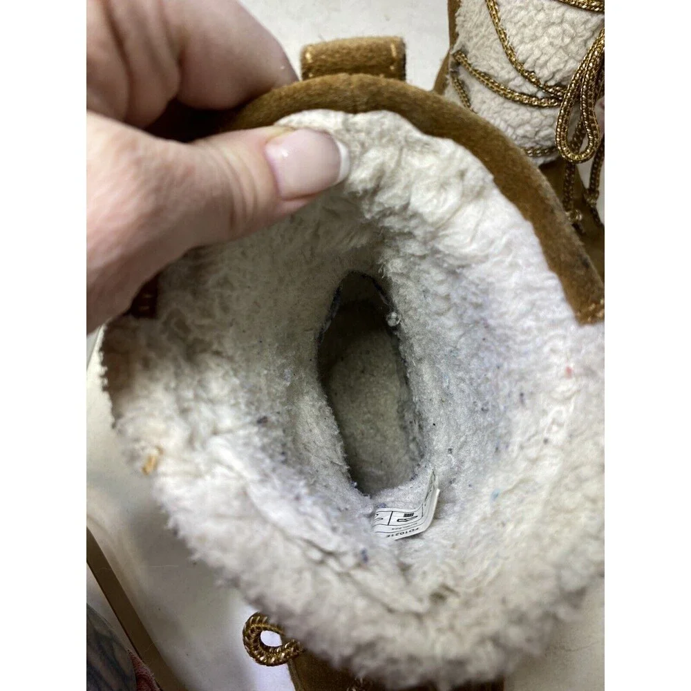 KOOLABURRA By UGG Kids Size 1 Boots Michon Short 1124110K Chestnut Brown